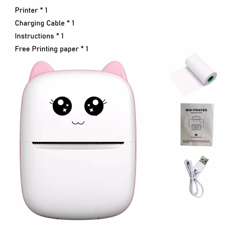 Mini imprimante thermique portable “Cat”